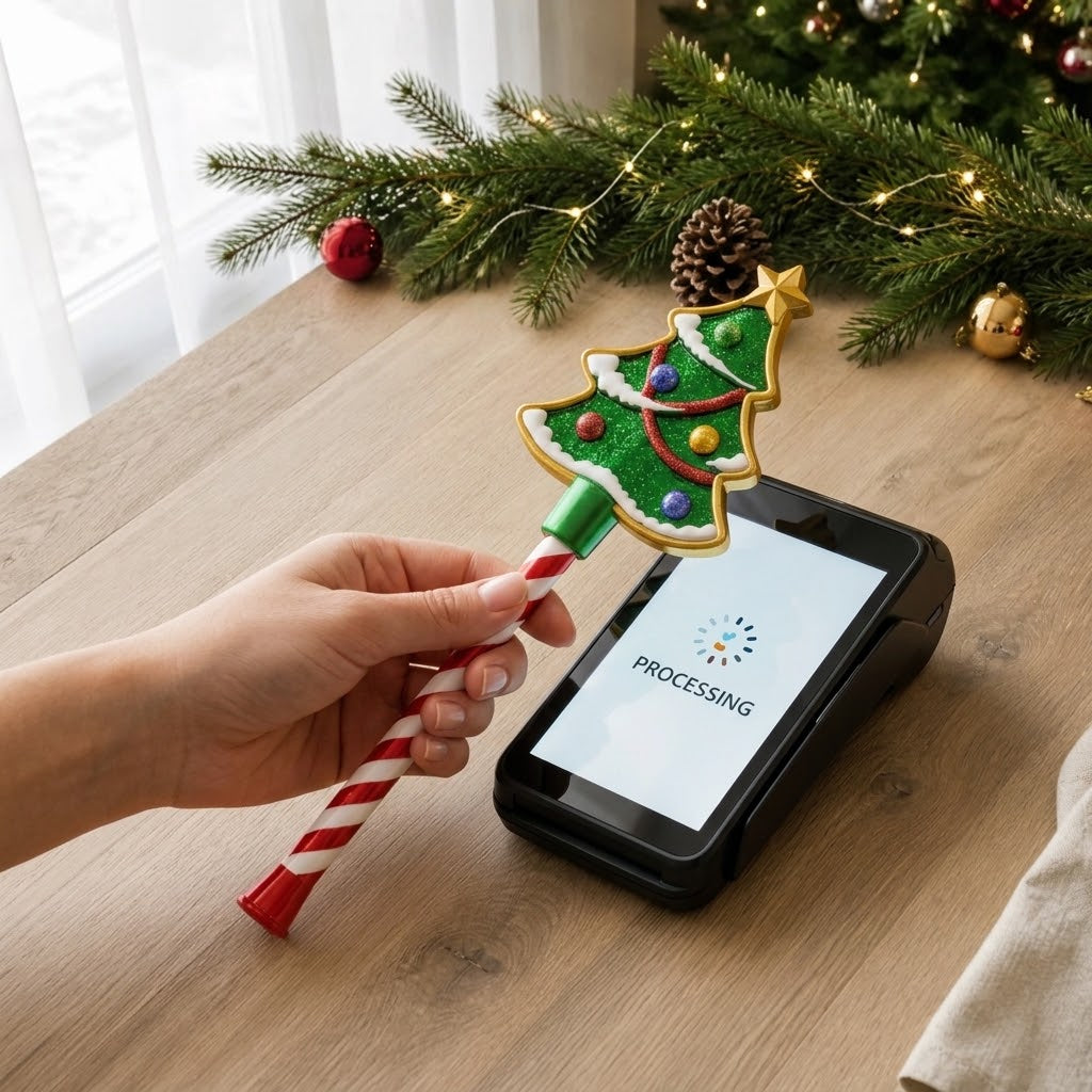 ✨🎄 Christmas Payment Wand – Turn Every Tap Into Holiday Magic