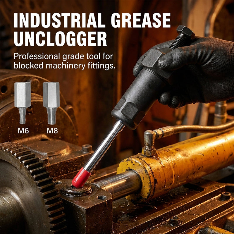 Heavy Duty Grease Fitting Cleaner Tool