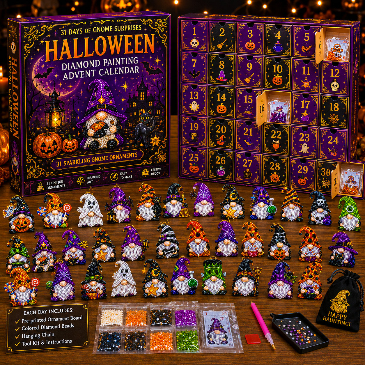 Halloween Diamond Painting Advent Calendar