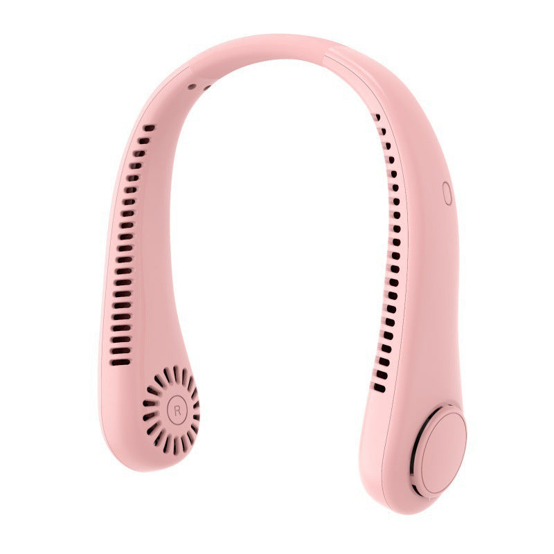 ⚡ 49% OFF Today – ❄️ Stay Cool Anywhere – New Portable Neck Fan | Hands-Free • Lightweight • USB Rechargeable