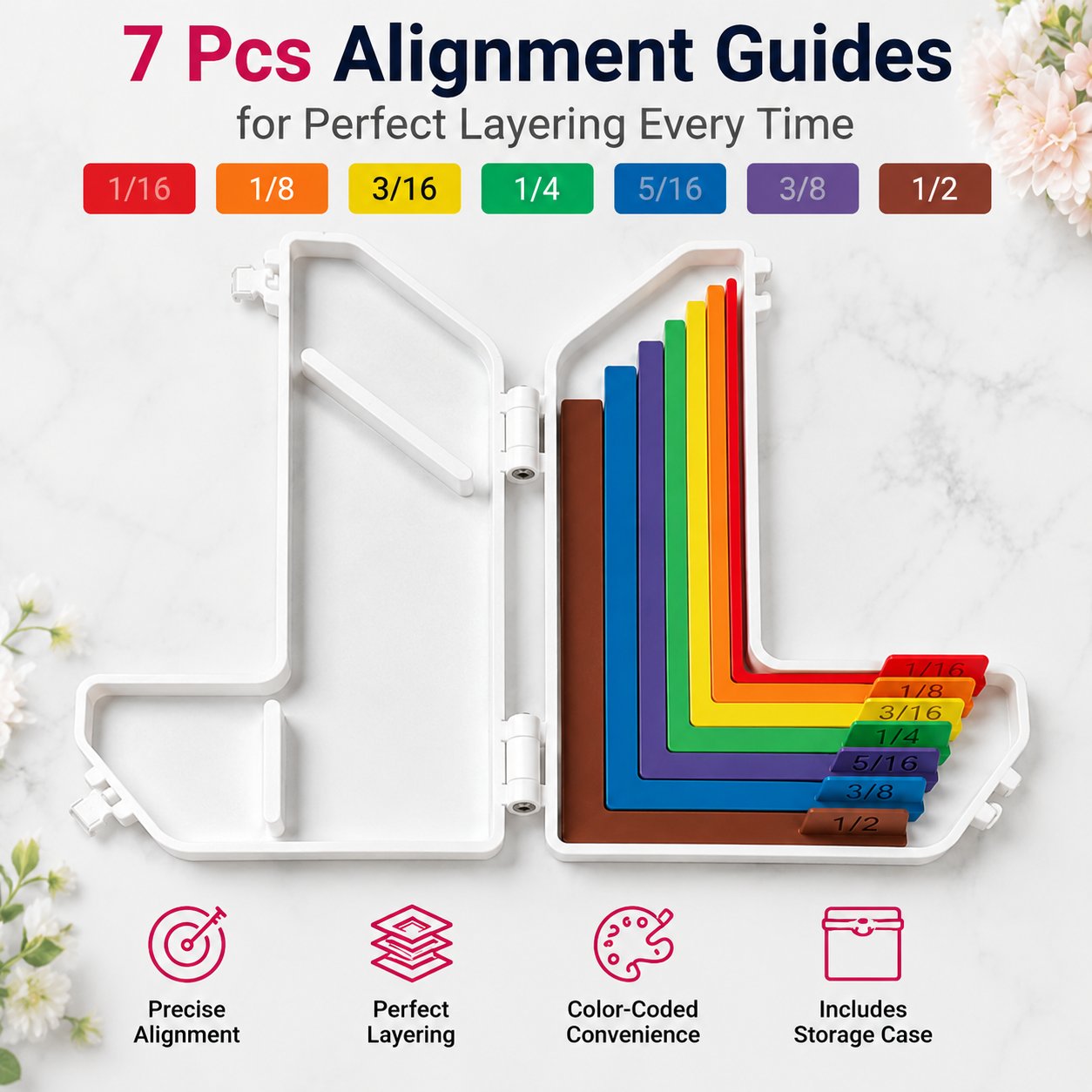 ✨🖐️ Limited Time 50% OFF – Card Making Alignment Guides Set | Create Perfect Handmade Cards Every Time! 💌✂️