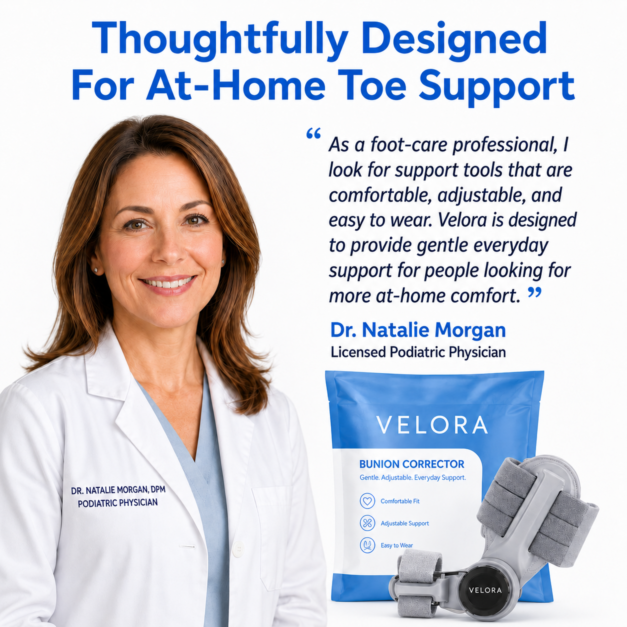 Auto-Adaptive Bunion Corrector