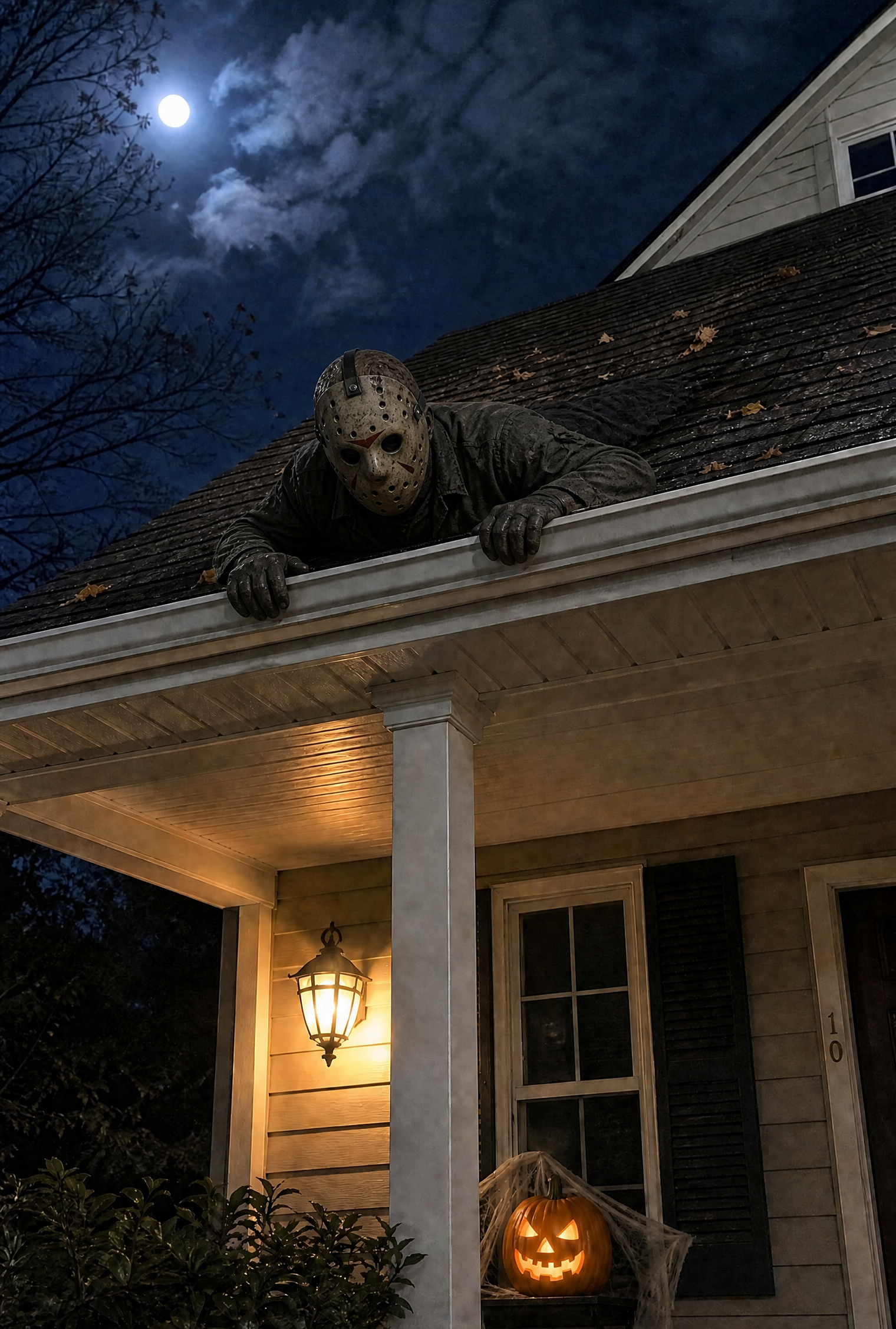 🔥 LAST DAY 45% OFF — Halloween Rooftop Horror Decorations 👻 | 4 Terrifying Styles to Scare the Neighborhood!
