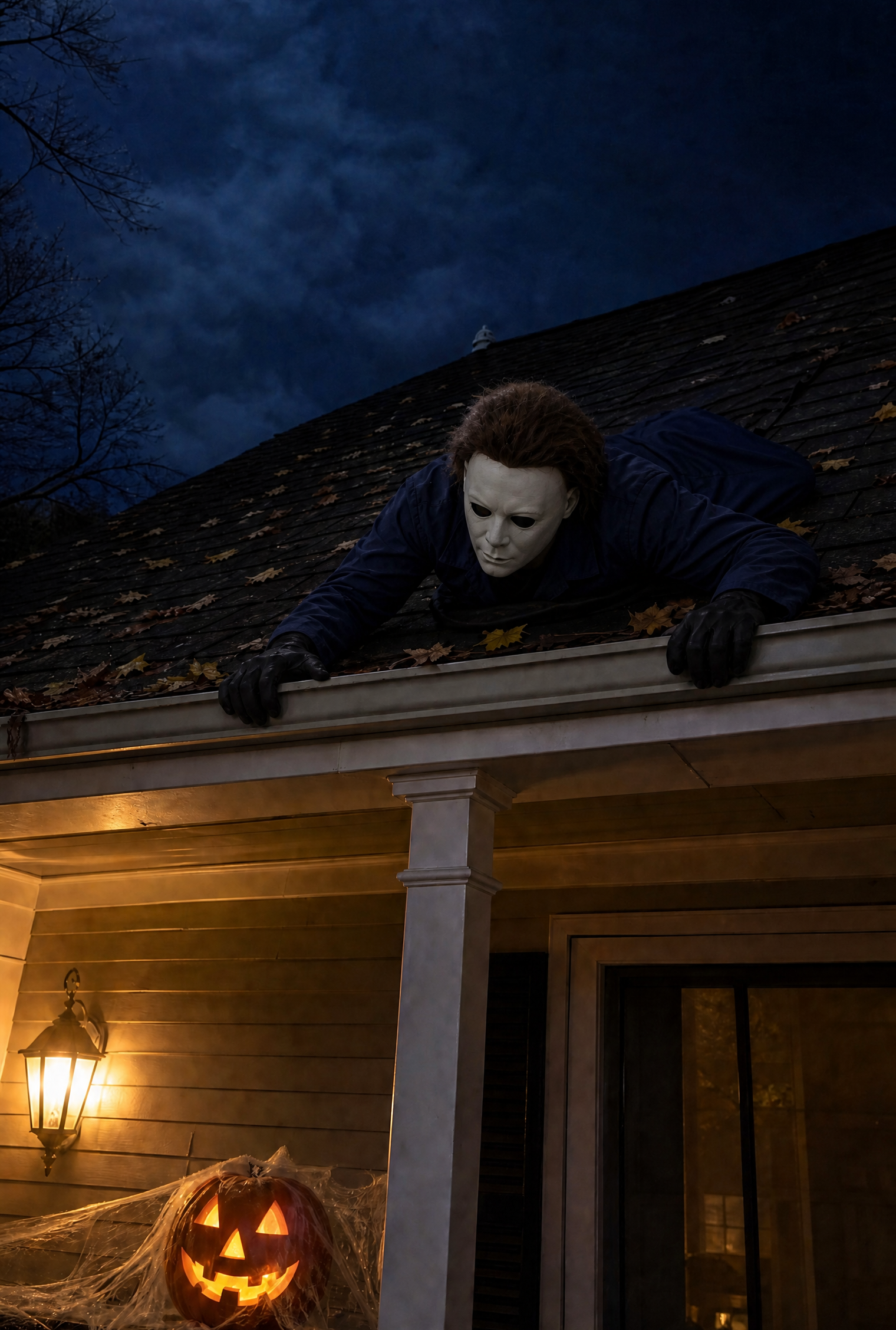 🔥 LAST DAY 45% OFF — Halloween Rooftop Horror Decorations 👻 | 4 Terrifying Styles to Scare the Neighborhood!