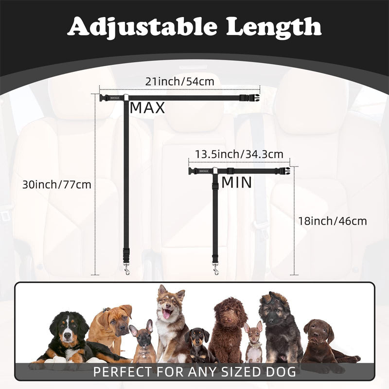 🐶🚗 🔥 Limited Time 50% OFF – 2-in-1 Dog Car Seat Belt & Walking Leash | Safe Rides, Easy Walks! ❤️‍🔥