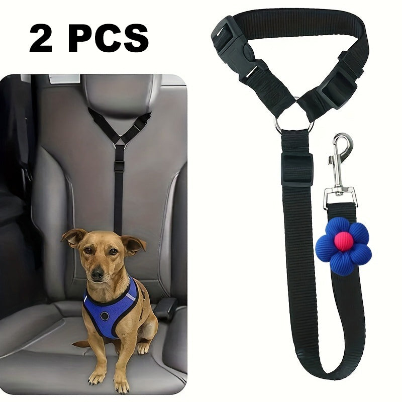 🐶🚗 🔥 Limited Time 50% OFF – 2-in-1 Dog Car Seat Belt & Walking Leash | Safe Rides, Easy Walks! ❤️‍🔥