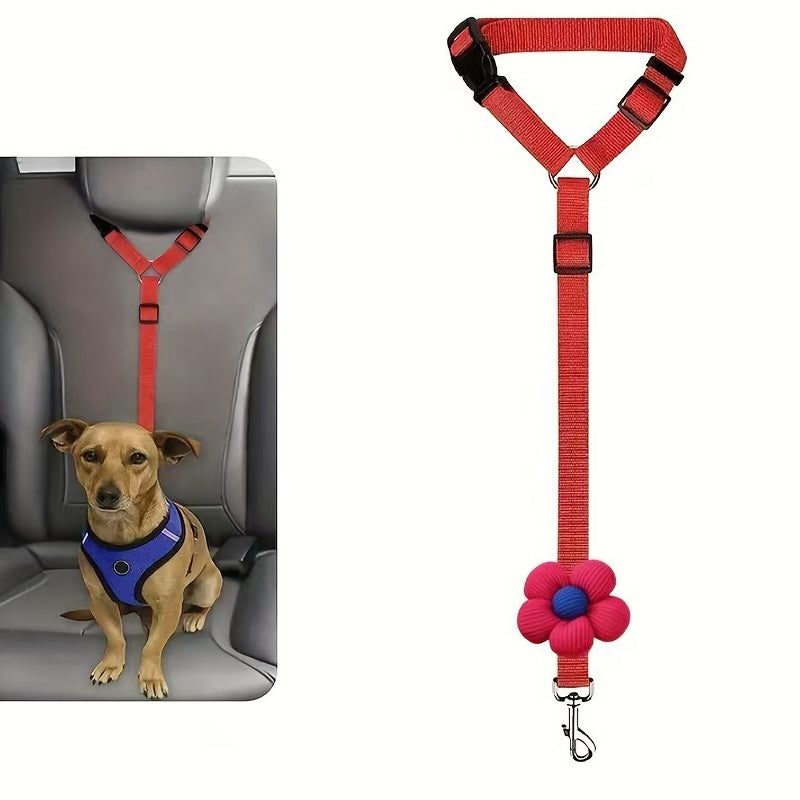 🐶🚗 🔥 Limited Time 50% OFF – 2-in-1 Dog Car Seat Belt & Walking Leash | Safe Rides, Easy Walks! ❤️‍🔥