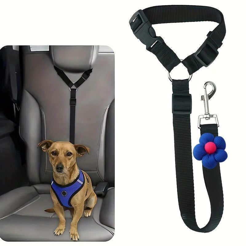 🐶🚗 🔥 Limited Time 50% OFF – 2-in-1 Dog Car Seat Belt & Walking Leash | Safe Rides, Easy Walks! ❤️‍🔥