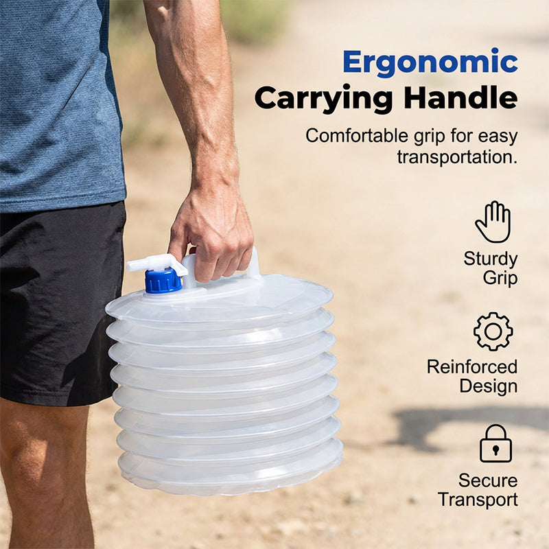 ☀️ Summer Limited-Time 50% OFF💧 – Collapsible Water Container with Spigot🛒