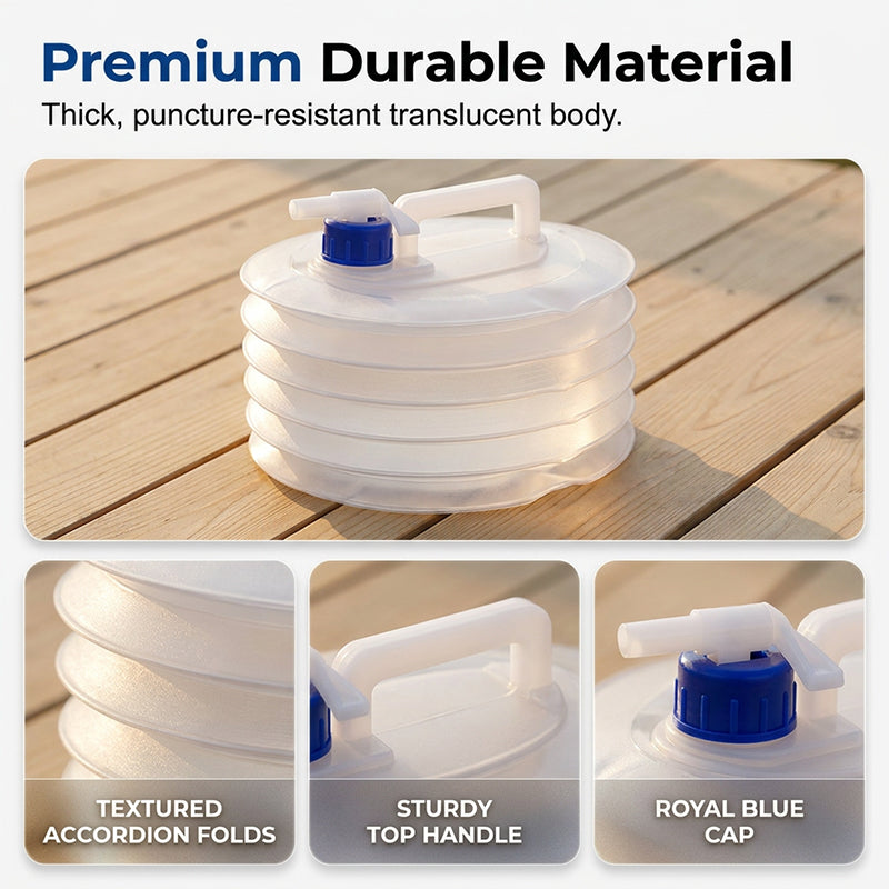 ☀️ Summer Limited-Time 50% OFF💧 – Collapsible Water Container with Spigot🛒