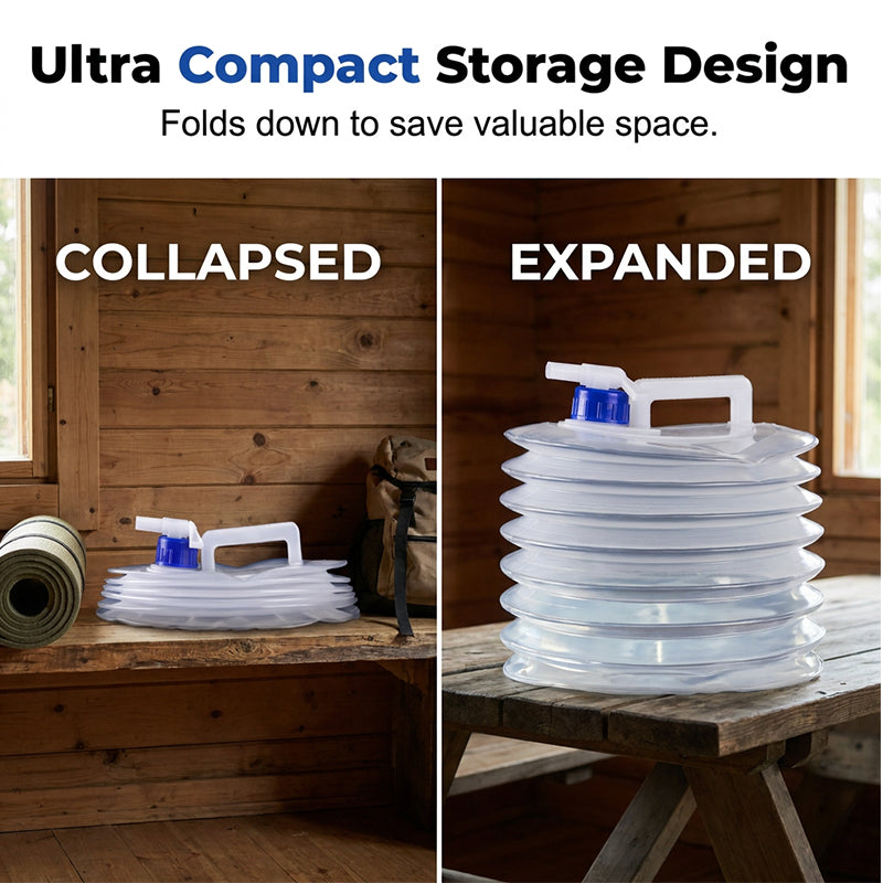 ☀️ Summer Limited-Time 50% OFF💧 – Collapsible Water Container with Spigot🛒