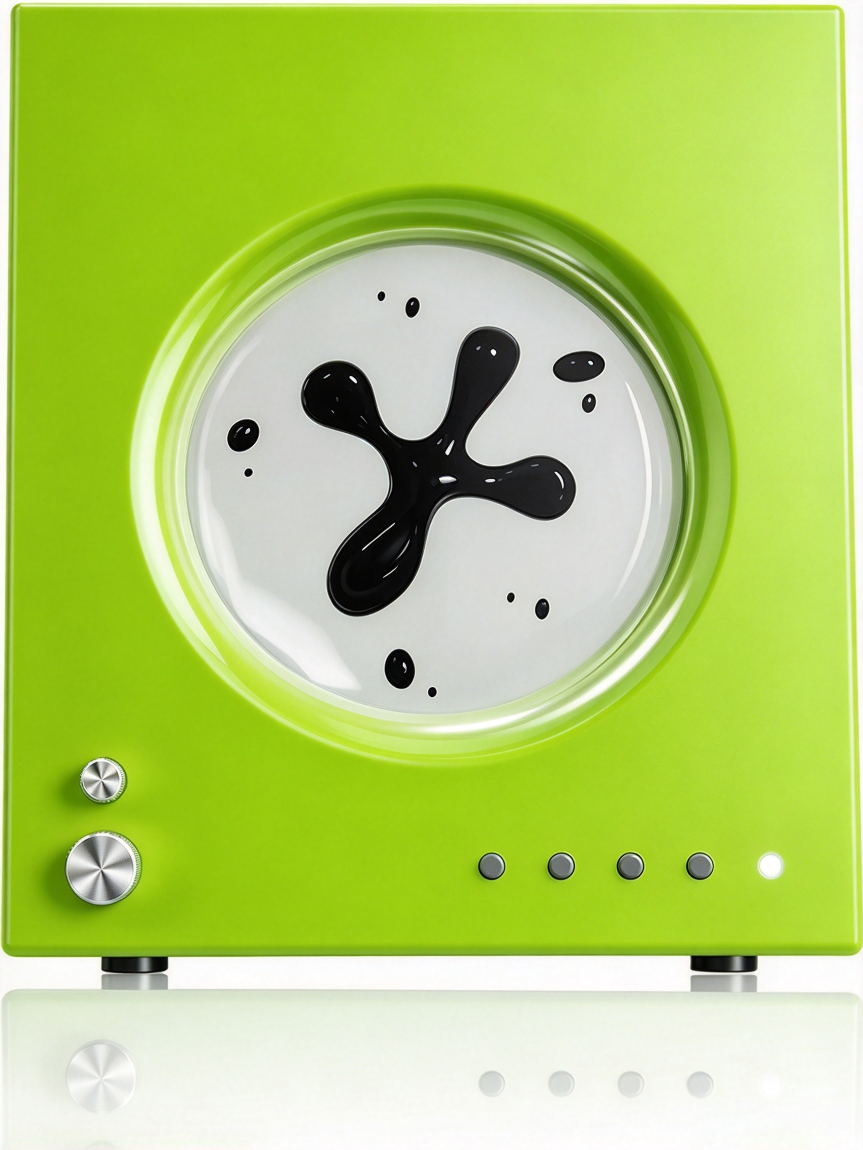 NLFZEK Magnetic Fluid Bluetooth Speaker | 50W Stereo Sound with Rhythm-Synced Visual Effects