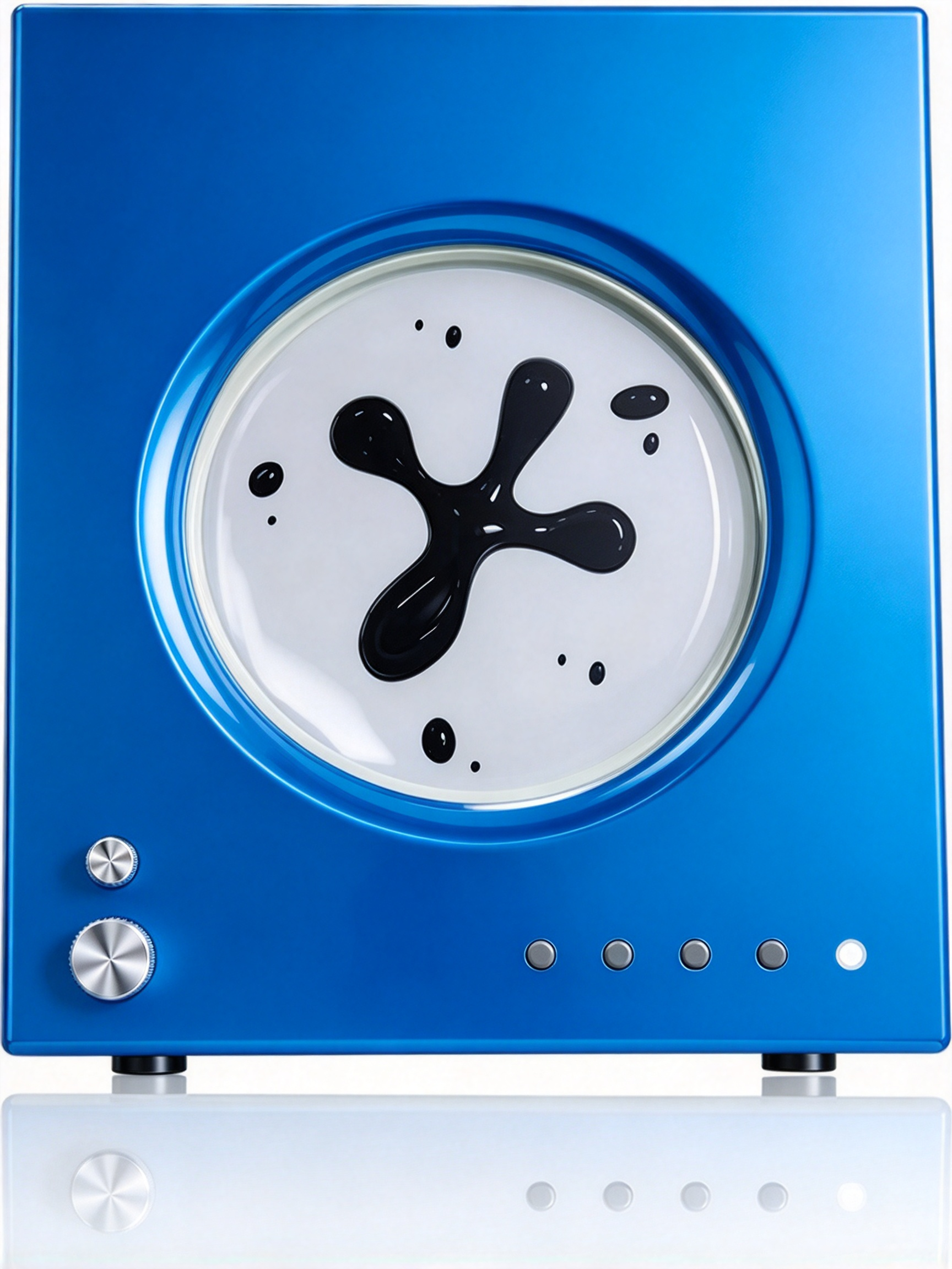 NLFZEK Magnetic Fluid Bluetooth Speaker | 50W Stereo Sound with Rhythm-Synced Visual Effects