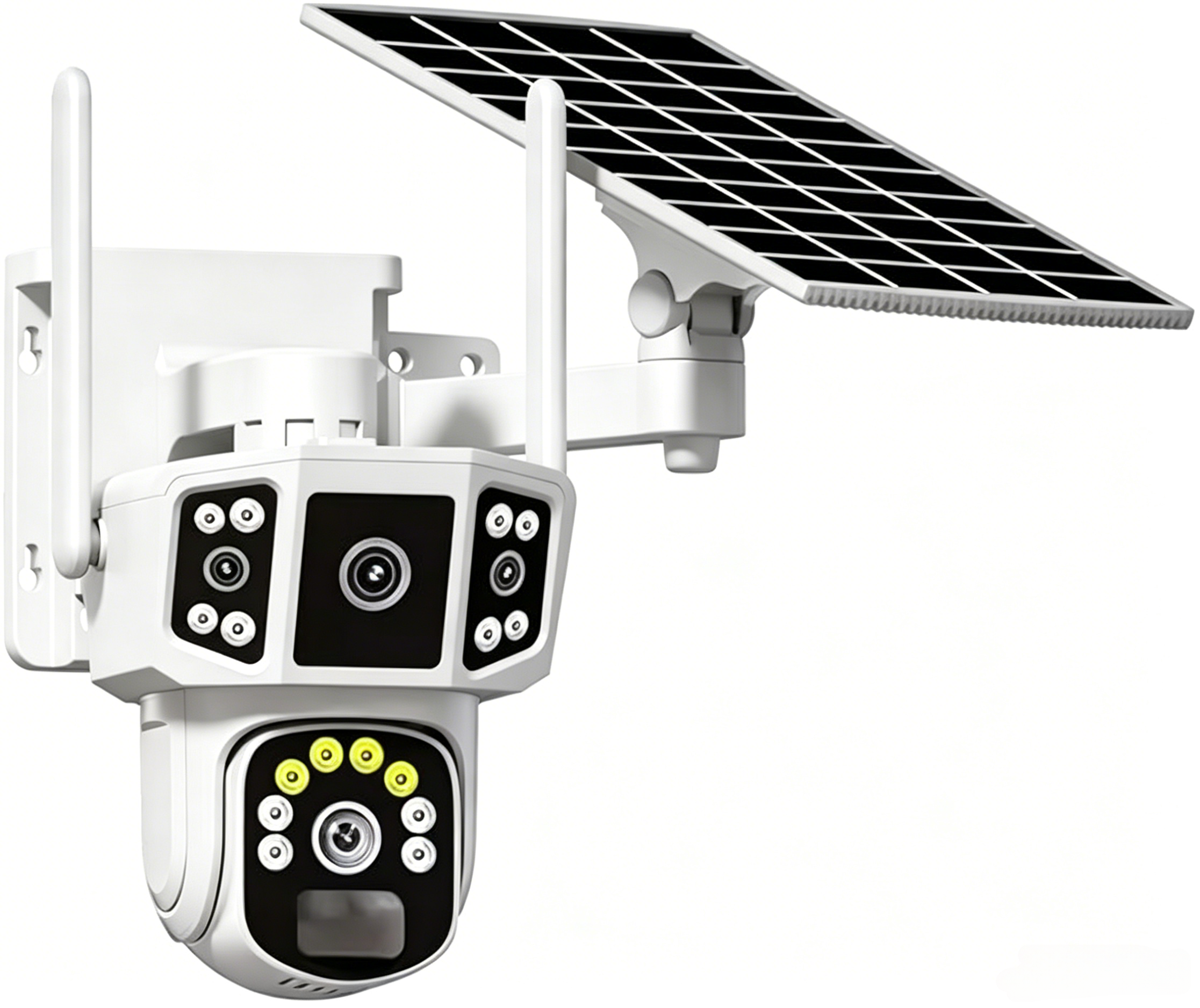 9MP Wireless Solar Security Camera – Outdoor PTZ CCTV with WiFi, Battery Powered, V380 App – Home Surveillance System