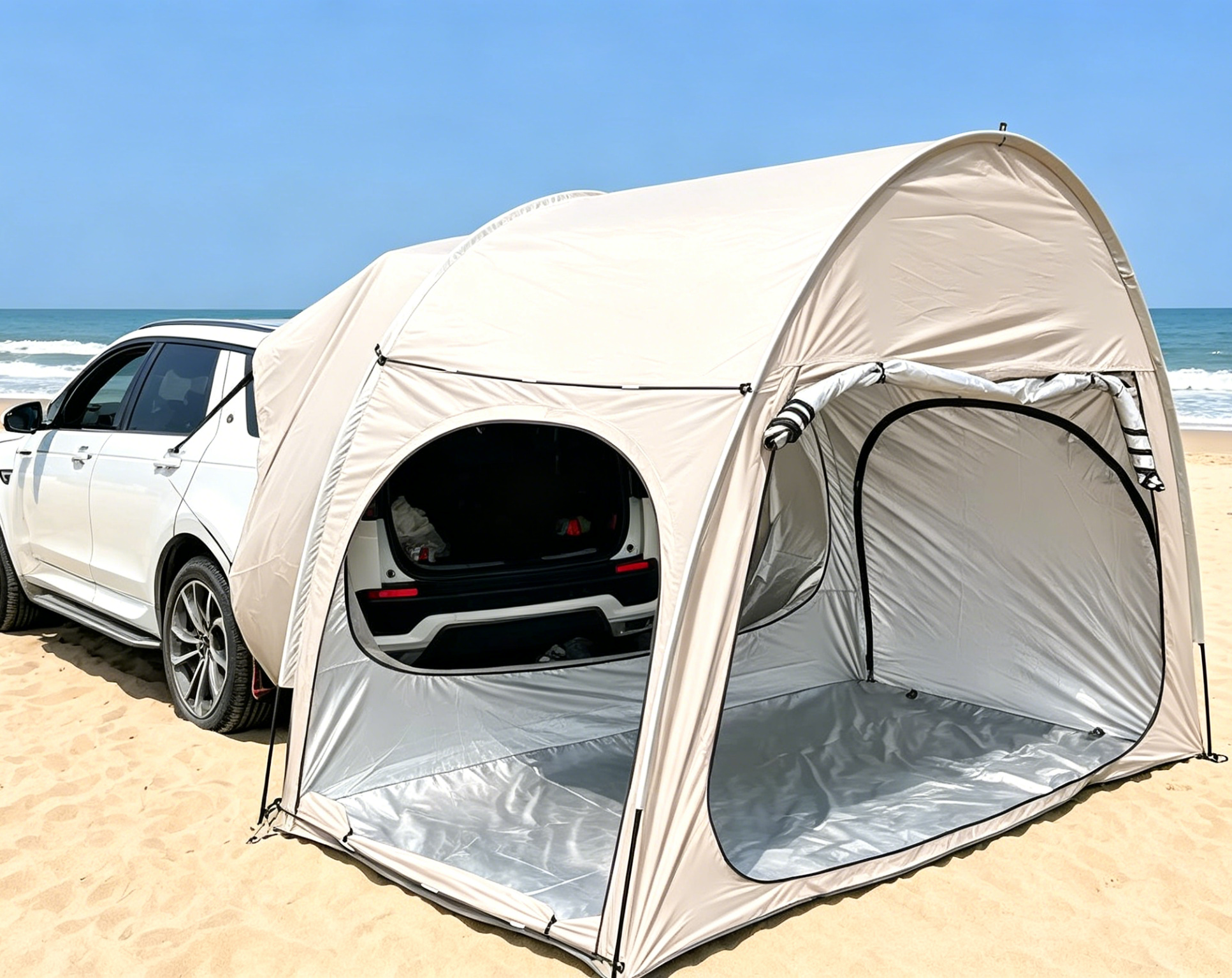 🚐 FXJYF TurboCamp SUV Tailgate Tent
