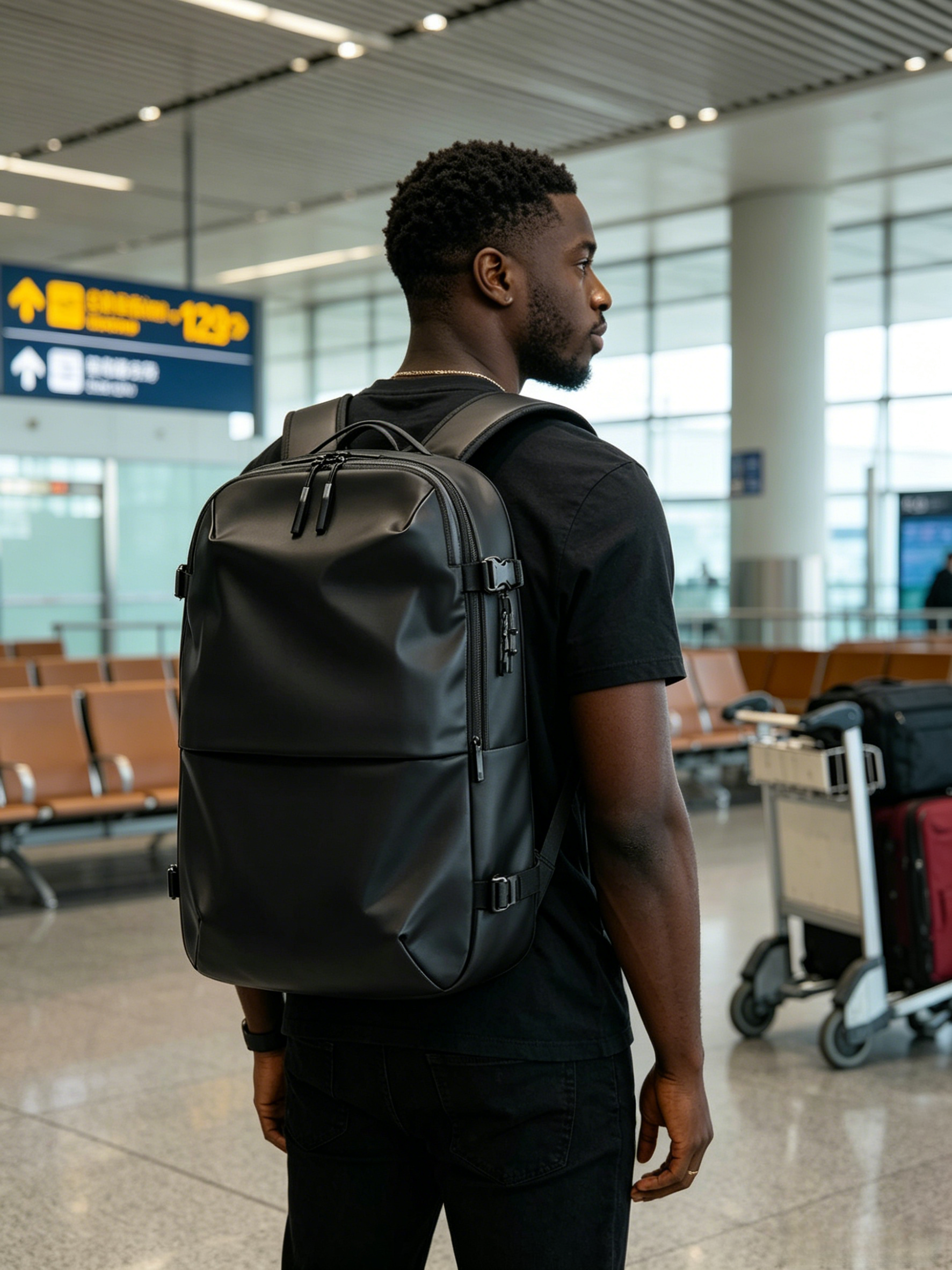 FXJYF Ultimate Vacuum Compression Backpack — Pack 7+ Days Without Checked Luggage