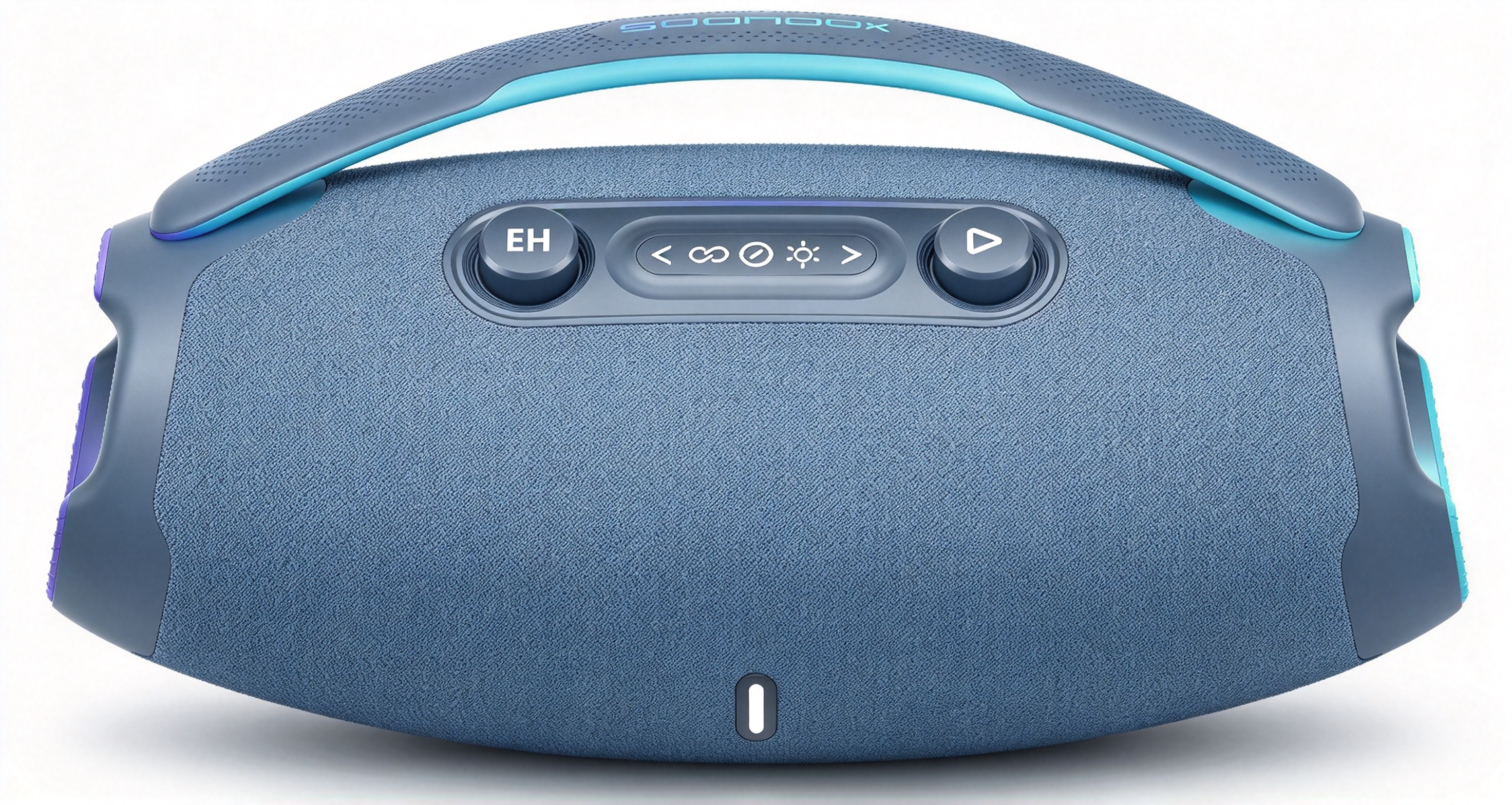 60W Portable Wireless Party Speaker with Colorful Lights