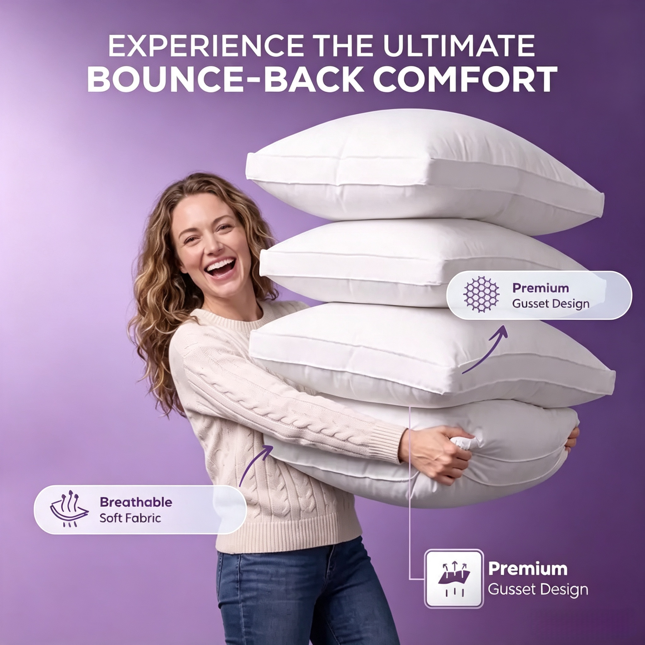 HotelCloud Pillows – The Cozy Hotel-Style Upgrade Your Bed Needs