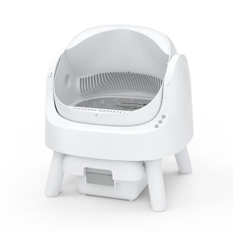 PetPivot AutoScooper 11 – Self-Cleaning Cat Litter Box with Open-Top Design & Smart Safety