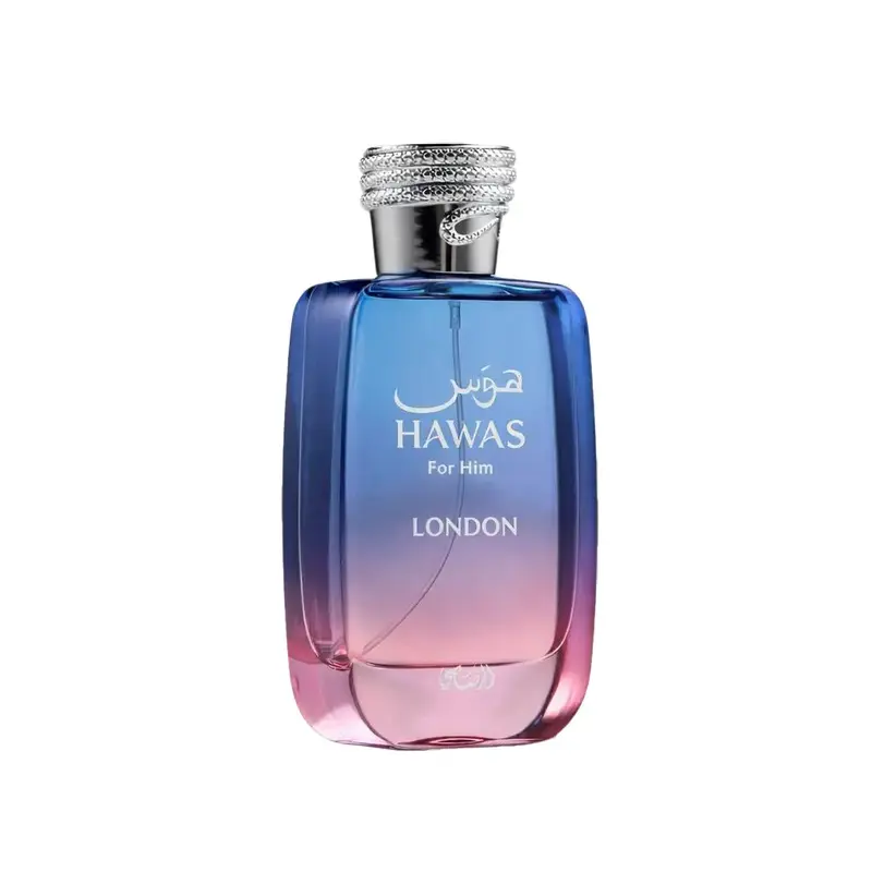 Rasasi Hawas London Eau de Parfum for Men 100ml | Long-Lasting Luxury Fresh Woody Fragrance