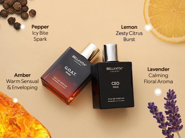 The Sigma Male by Bella Vita Luxury | 2x100ml Perfumes | CEO Man & G.O.A.T. Man | Perfume for Men | Long Lasting Fragrance | Eau De Parfum | Perfect Father's Day Gift | Super Brand Day Exclusive