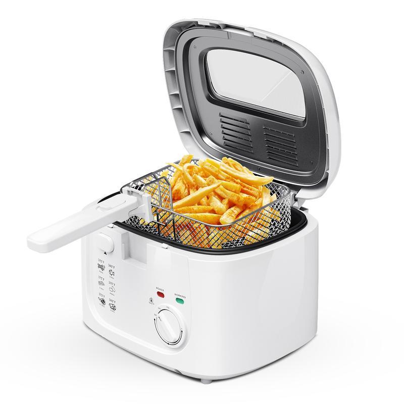 FXJYF 2.5L Deep Fryer with Viewing Window & Temperature Control