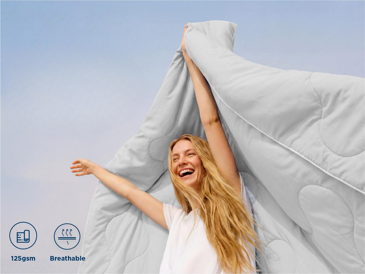 【backtoschool】Bedsure Summer Cooling Comforter for Hot Sleepers ,Ice Cream Blanket,Breathable Oversized  Design, Lightweight, RayonDerived from Bamboo, Comfy Bedding,  Gifts,  Teenage Bedroom Accessories, Cooling Blanket, Bedroom Decor