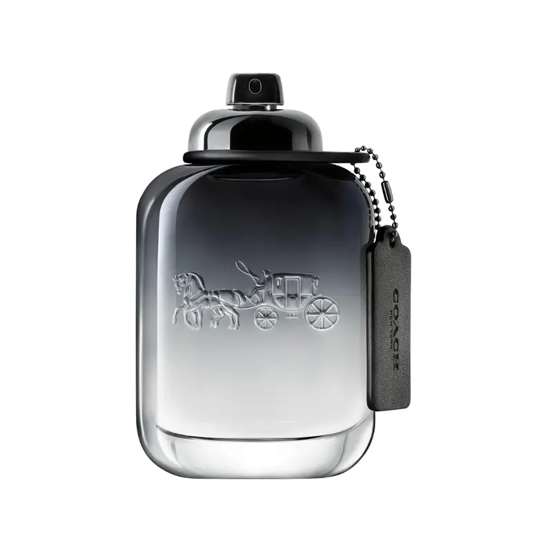 Coach For Men Eau de Toilette – Fresh Woody Aromatic Cologne with Citrus, Amber & Suede Notes