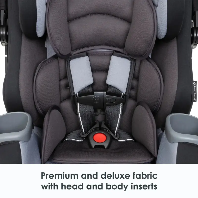 Baby Trend Cover Me 4-in-1 Convertible Car Seat, UPF 50+ Canopy, Side Impact Protection, Fits 3 Across 4–100lbs
