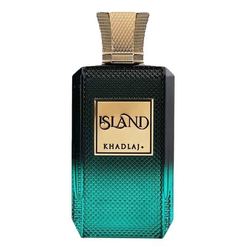 Khadlaj Island Extrait de Parfum 100ml | Long-Lasting Luxury Unisex Fragrance with Bergamot, Honey & Vanilla