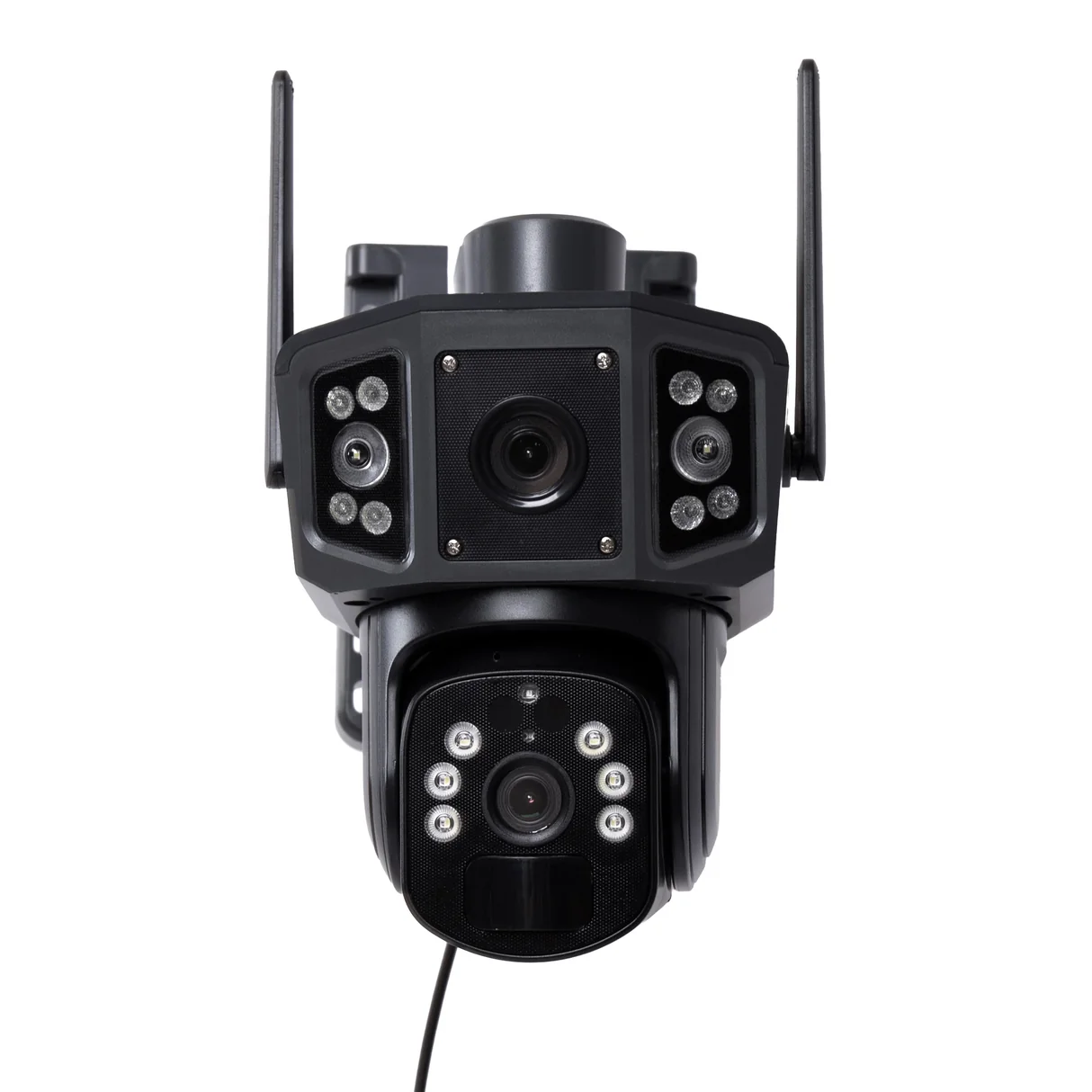 NLFZEK 9MP Dual-Lens Solar Security Camera – 4G/WiFi PTZ Outdoor Camera