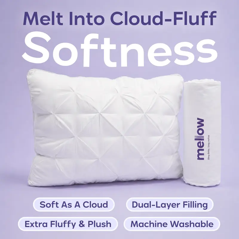 Loisel CloudPloof Pillow – The Fluffy Pillow That Feels Like Sleeping on a Cloud