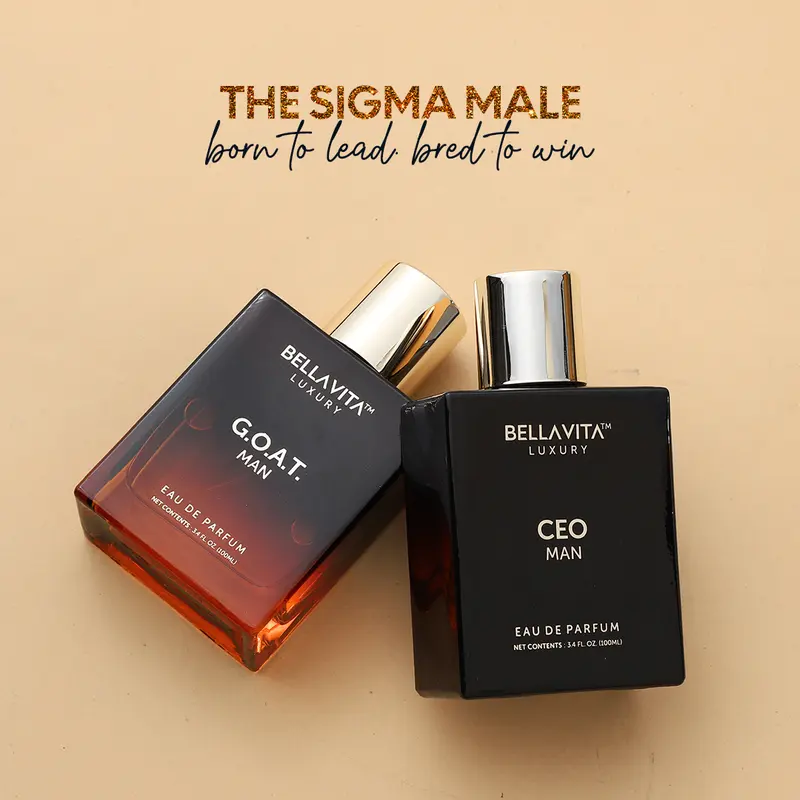 CEO Man & G.O.A.T. Man Fragrance Duo – 2 Premium Eau de Parfums for Men