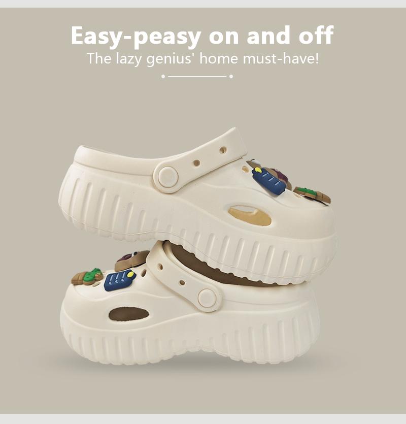 Women's Casual Clogs - Anti-Slip EVA Sole, Cute, Comfortable, Breathable Walking Shoes for Indoor-Outdoor Use