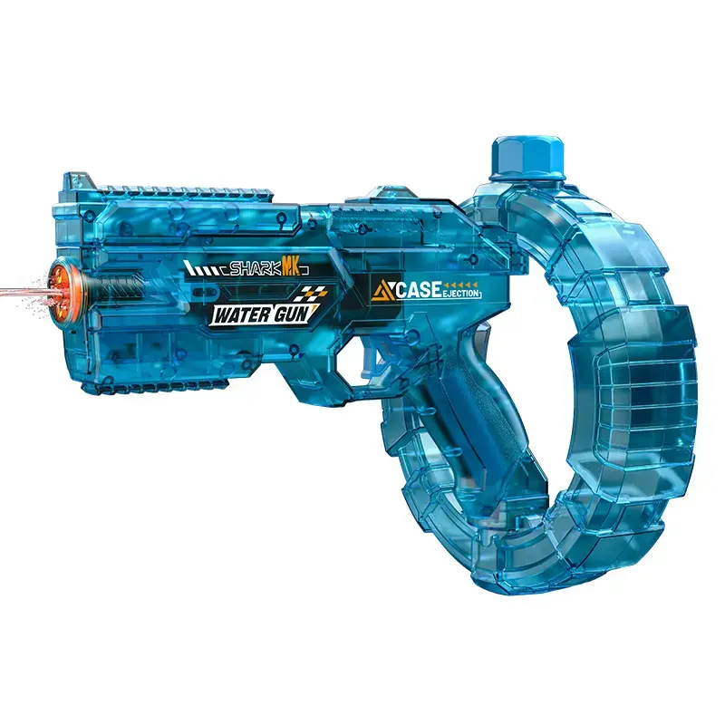 Ultimate Automatic Electric Water Blaster with Glowing Muzzle & Drum Magazine