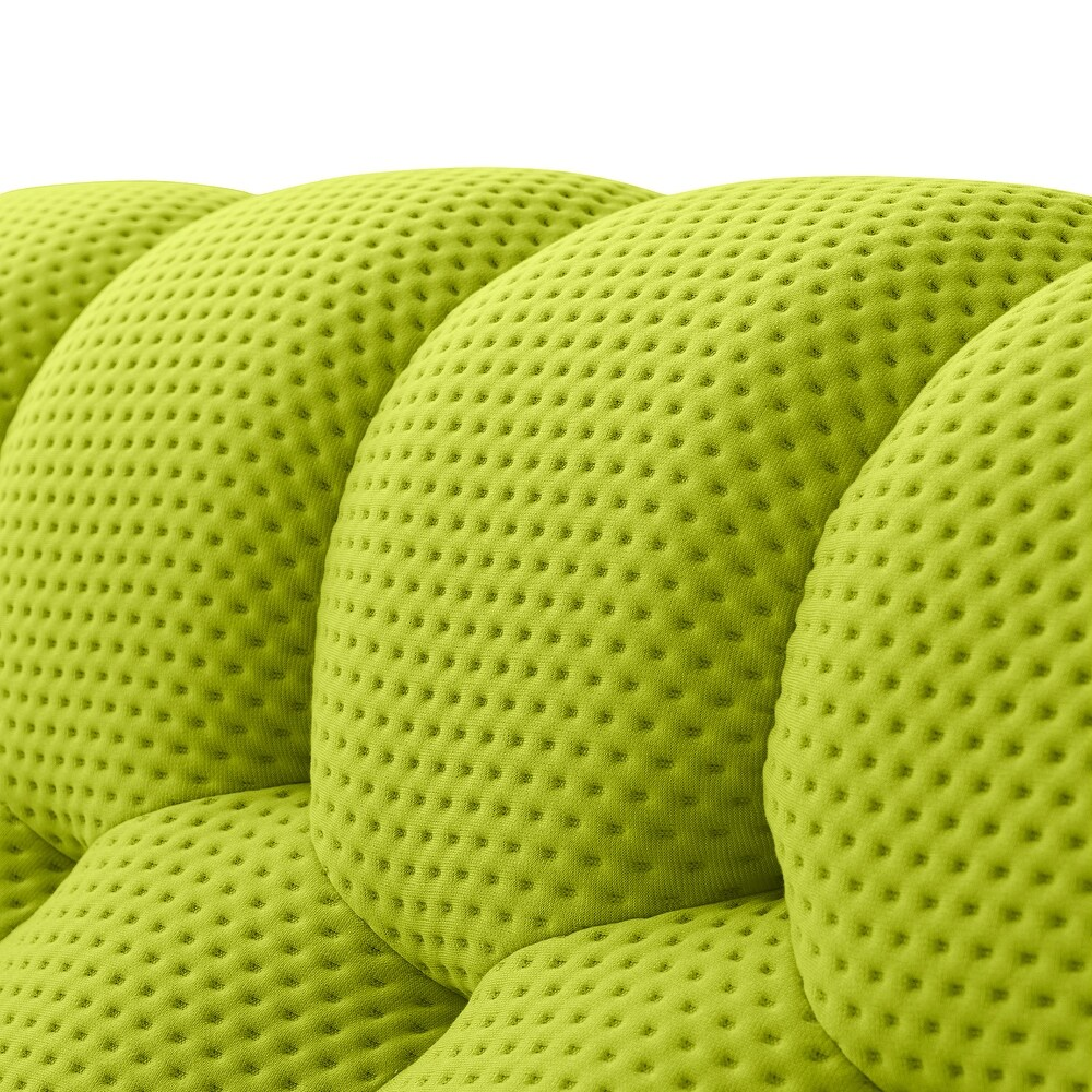 NLFZEK Cloud-Inspired 3-Seater Sofa – Deep Seat 3D Knit Couch for Living Room