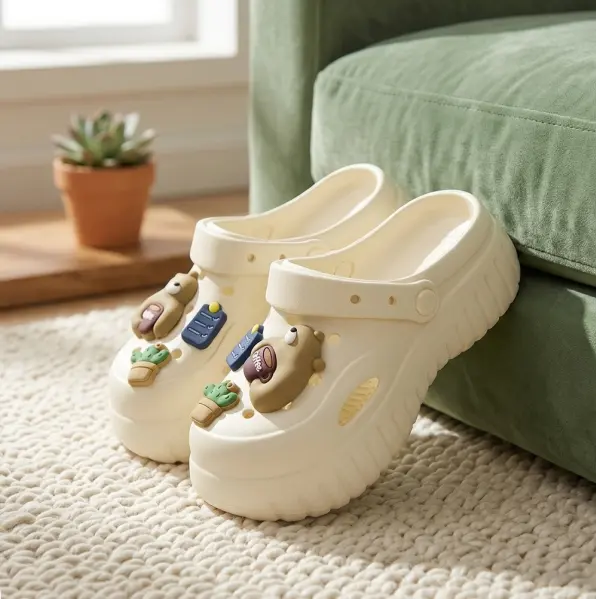 Women's EVA Clogs | Cute Comfy Platform Slides, Lightweight Breathable Shoes for Everyday Summer Wear