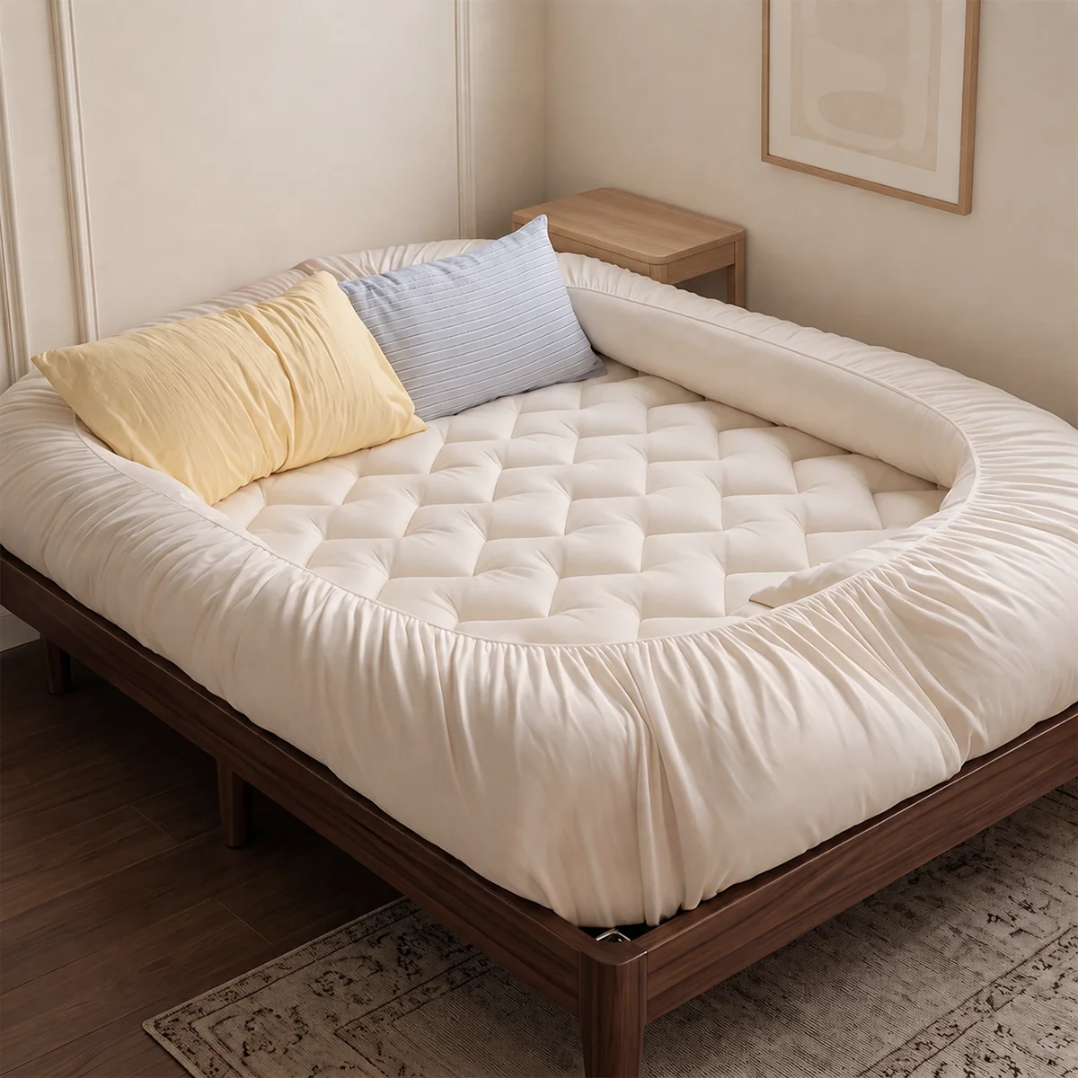 NLFZEK 3D Cooling Mattress Topper