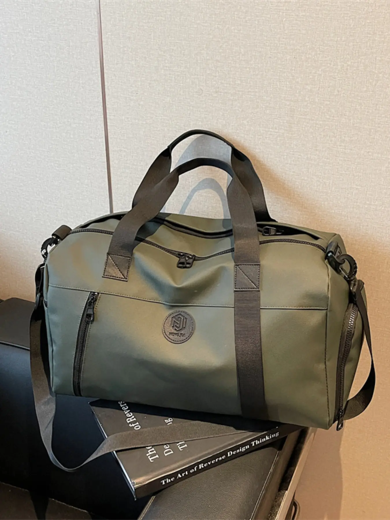Travel Duffle Bag with Shoe Compartment & Wet Pocket | Lightweight Weekender Bag