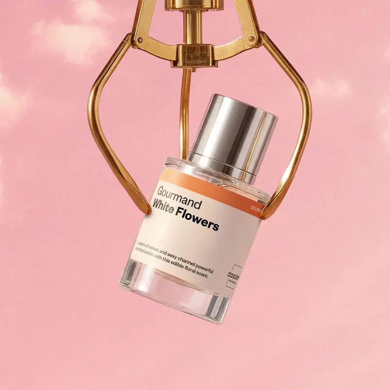Dossier Gourmand White Flowers Eau de Parfum | Warm Vanilla, White Florals & Caramel Notes