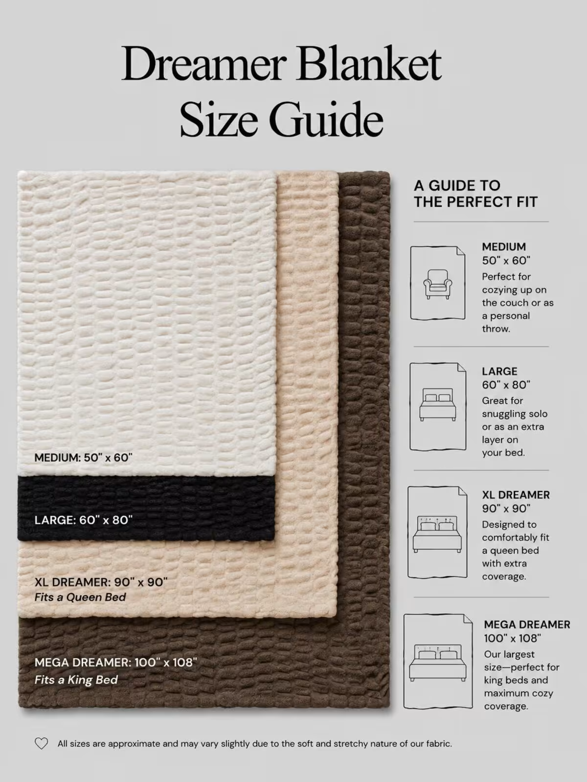 NLFZEK Ultra-Soft Plush Blanket – Cloud-Like Cozy Throw, Stretchy Velvet Blanket for Bed & Sofa