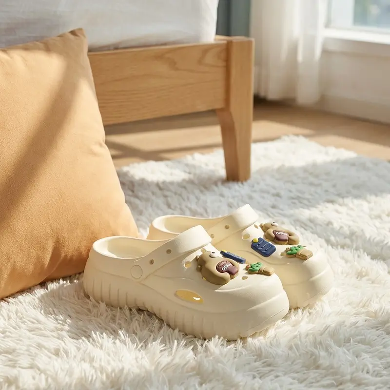 Women's EVA Clogs | Cute Comfy Platform Slides, Lightweight Breathable Shoes for Everyday Summer Wear