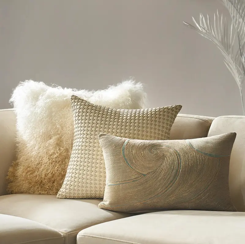 Luxury Faux Fur Pillow | Soft Plush Decorative Cushion for Sofa, Bed & Home Decor