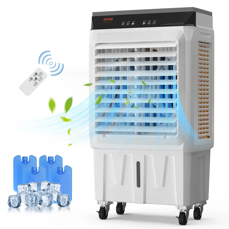 Beat the Heat with VEVOR 2100 CFM Evaporative Air Cooler | Powerful, Portable & Energy Efficient