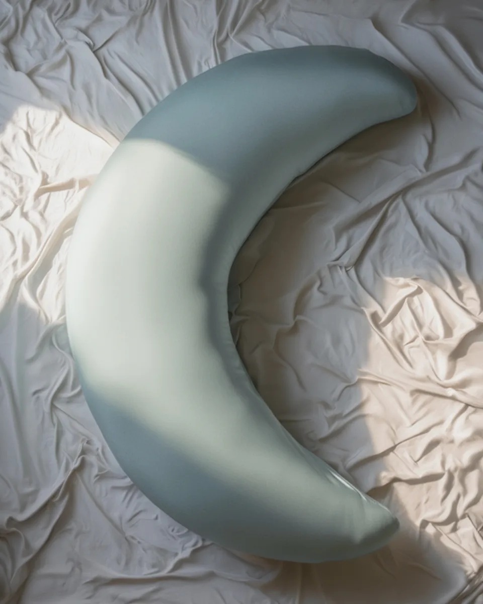 NLFZEK Oversized Body Pillow – 59" Full-Body Pillow for Side Sleepers, Plush Hug Pillow with Satin Cover