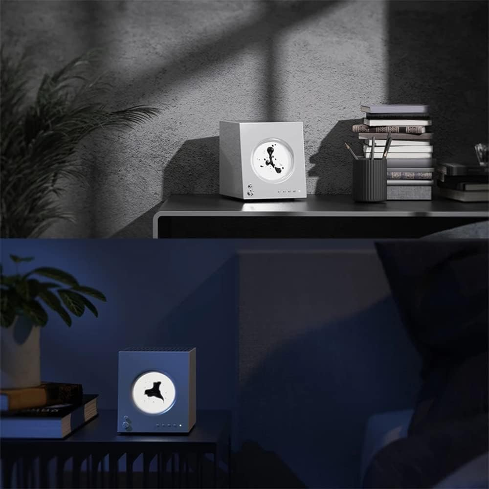 NLFZEK Magnetic Fluid Bluetooth Speaker | 50W Stereo Sound with Rhythm-Synced Visual Effects