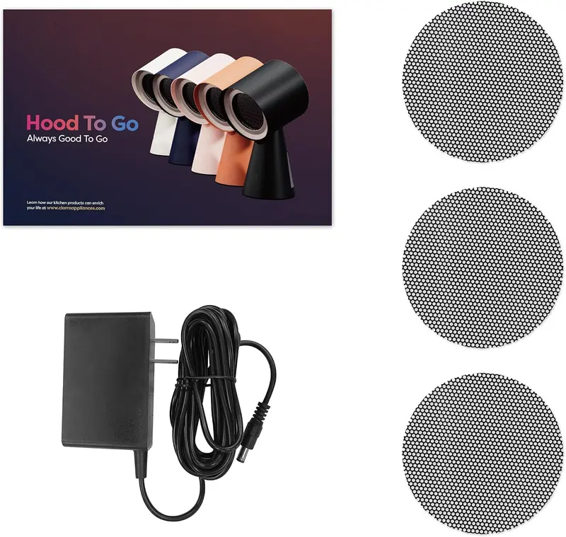 NLFZEK Portable Range Hood | Compact Kitchen Smoke & Odor Filter for Small Spaces