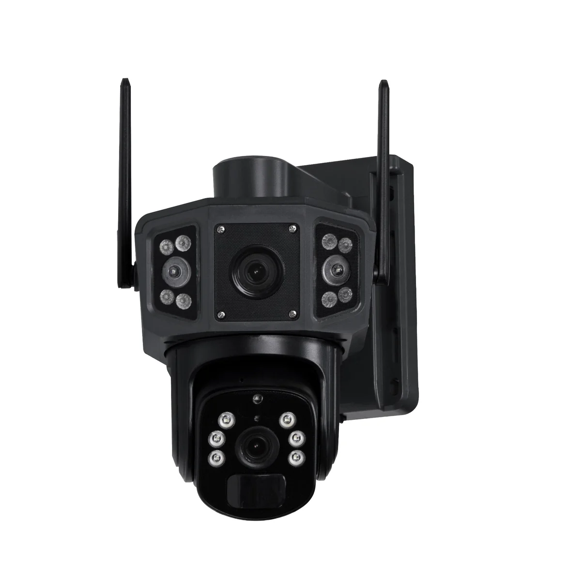 NLFZEK 9MP Dual-Lens Solar Security Camera – 4G/WiFi PTZ Outdoor Camera