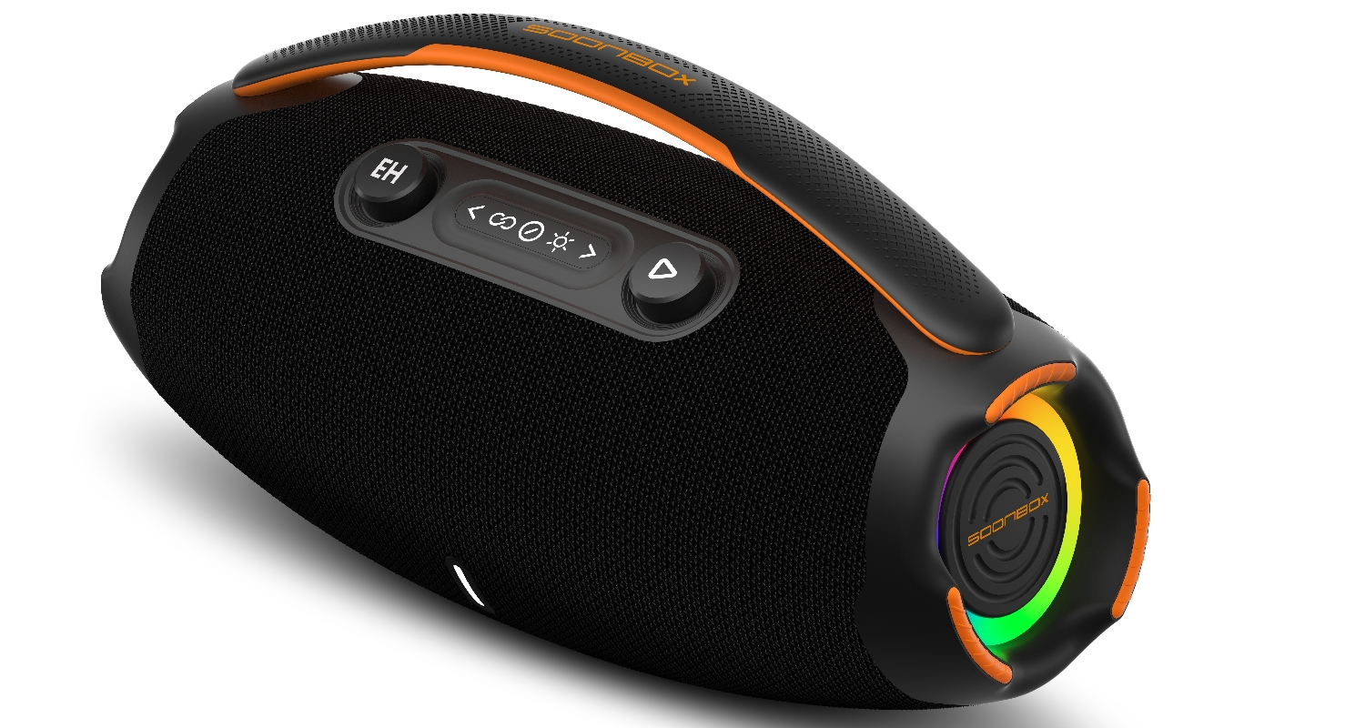 60W Portable Wireless Party Speaker with Colorful Lights