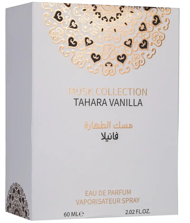 TAHARA Vanilla Musk 60ml EDP | Fresh Vanilla, Soft Musk & Everyday Elegance